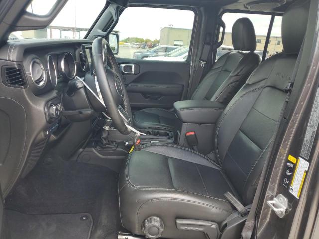 1C4JJXP62NW190957 - 2022 JEEP WRANGLER U SAHARA 4XE GRAY photo 7