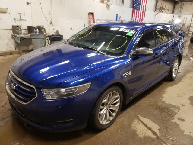 1FAHP2F88FG117550 - 2015 FORD TAURUS LIMITED BLUE photo 2