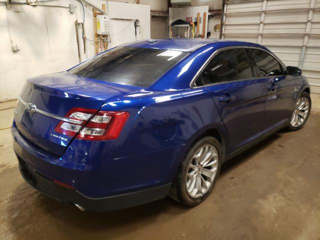 1FAHP2F88FG117550 - 2015 FORD TAURUS LIMITED BLUE photo 4