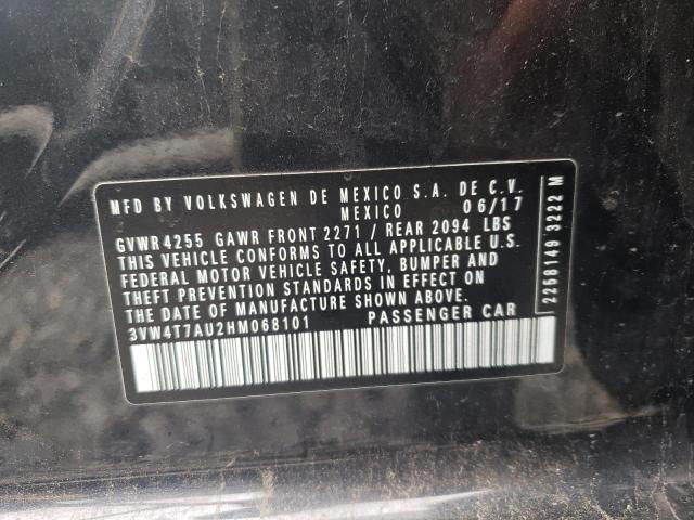 3VW4T7AU2HM068101 - 2017 VOLKSWAGEN GTI S 石墨色 照片 12