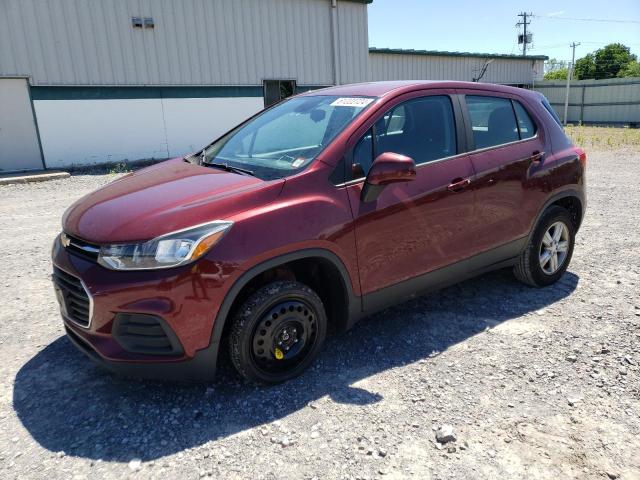 3GNCJNSB6HL174182 - 2017 CHEVROLET TRAX LS MAROON photo 1