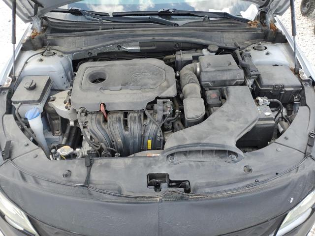 5XXGT4L31KG338222 - 2019 KIA OPTIMA LX SILVER photo 11