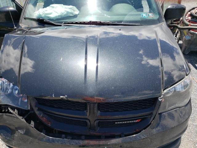 2C4RDGBG9GR342576 - 2016 DODGE GRAND CARA SE GRAY photo 12