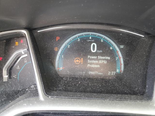 19XFC1F78JE002275 - 2018 HONDA CIVIC EXL Weiß Foto 9