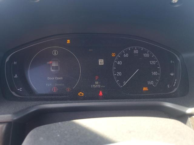 1HGCV1F98JA142314 - 2018 HONDA ACCORD TOURING Negro foto 9