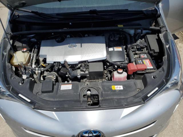 JTDKBRFU6G3012776 - 2016 TOYOTA PRIUS SILVER photo 12