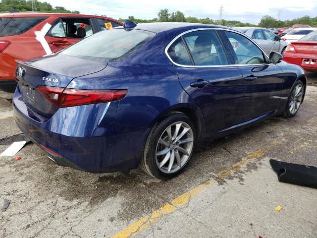 ZARFAEDN5H7541919 - 2017 ALFA ROMEO GIULIA Q4 蓝色 照片 3