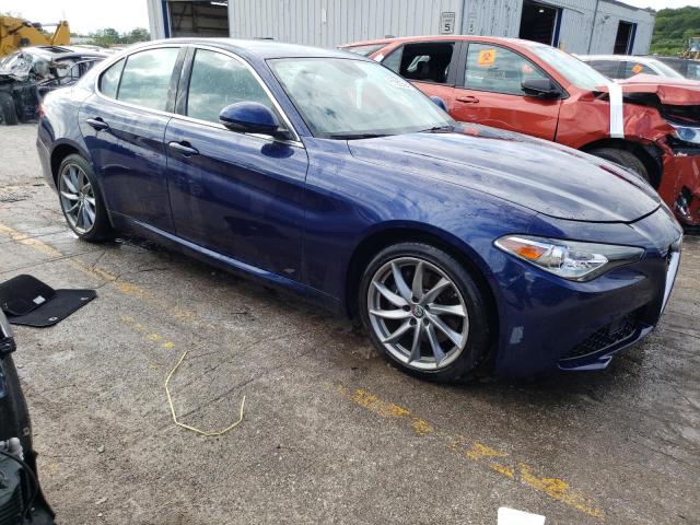 ZARFAEDN5H7541919 - 2017 ALFA ROMEO GIULIA Q4 蓝色 照片 4