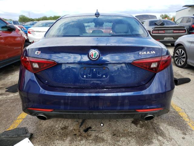 ZARFAEDN5H7541919 - 2017 ALFA ROMEO GIULIA Q4 蓝色 照片 6