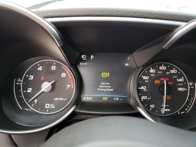 ZARFAEDN5H7541919 - 2017 ALFA ROMEO GIULIA Q4 蓝色 照片 9