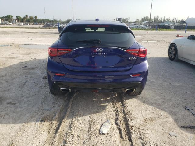 SJKCH5CP5HA038015 - 2017 INFINITI QX30 BASE BLUE photo 6