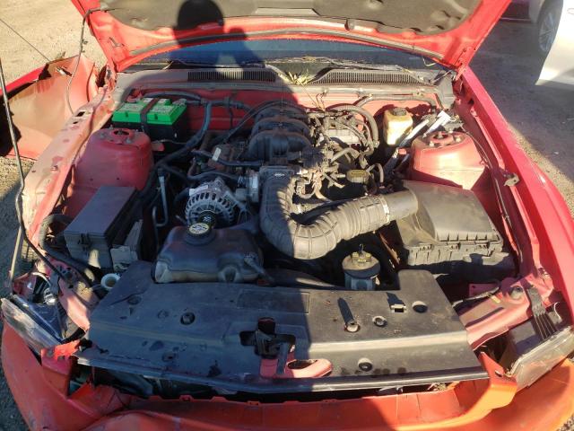 1ZVFT80N075354316 - 2007 FORD MUSTANG RED photo 7