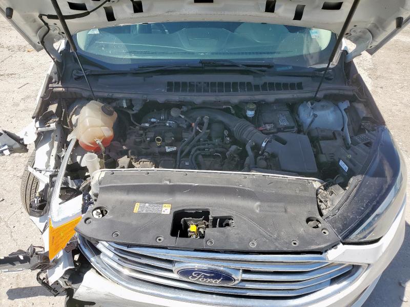 2FMPK3J94KBC24280 - 2019 FORD EDGE SEL WHITE photo 12