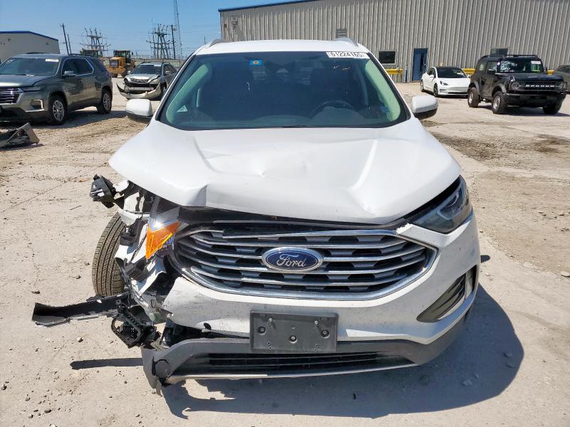 2FMPK3J94KBC24280 - 2019 FORD EDGE SEL WHITE photo 5