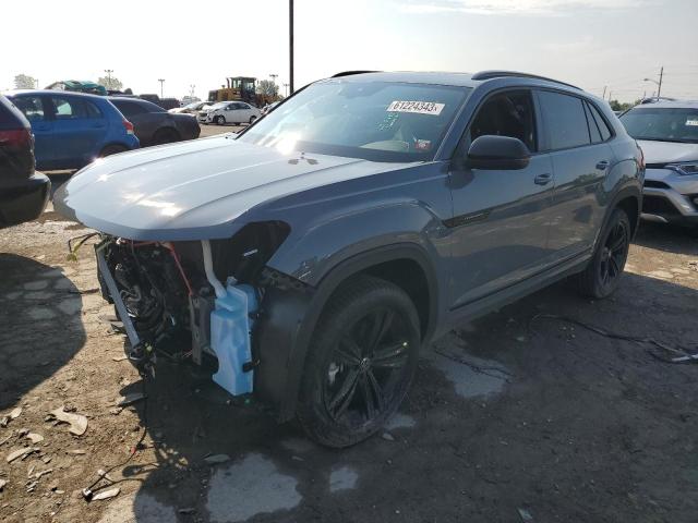 1V2SE2CA0PC225102 - 2023 VOLKSWAGEN ATLAS CROS SEL R-LINE SILVER photo 1