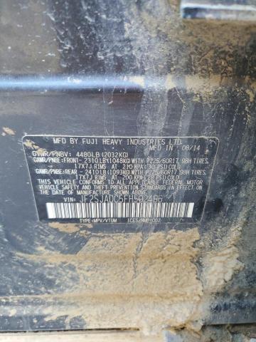 JF2SJADC5FH502496 - 2015 SUBARU FORESTER 2.5I PREMIUM 石墨色 照片 13