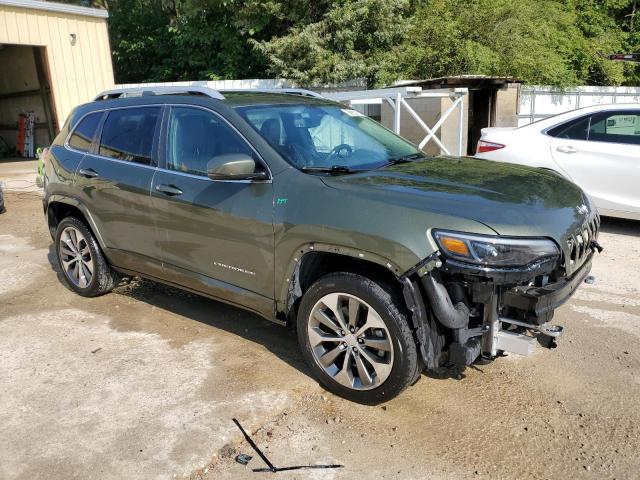 1C4PJMJX7KD417013 - 2019 JEEP CHEROKEE OVERLAND GREEN photo 4