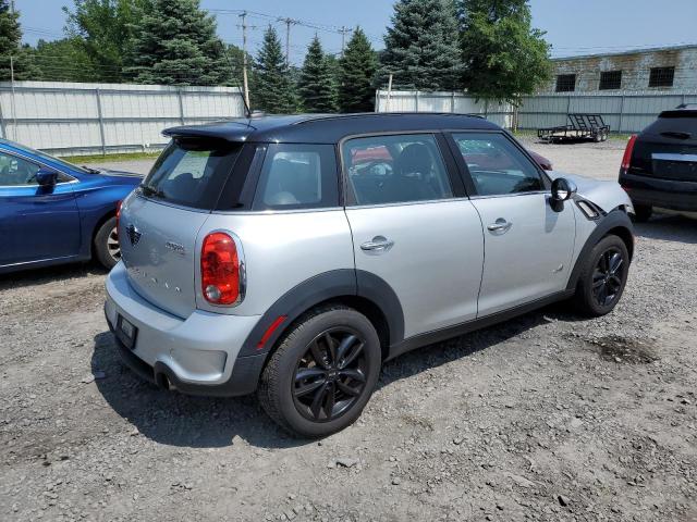 WMWZC5C5XEWP40756 - 2014 MINI COOPER S COUNTRYMAN SILVER photo 3