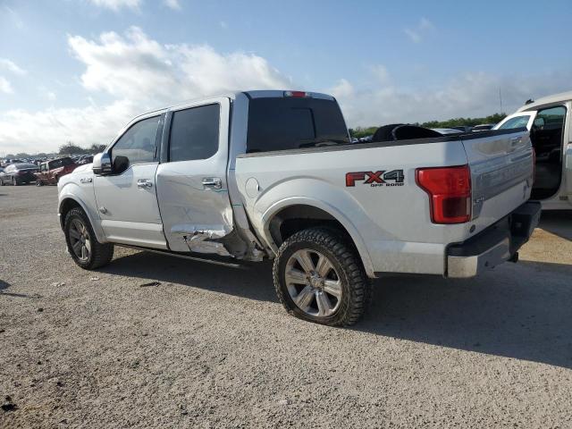 1FTEW1E59JFE67575 - 2018 FORD F150 SUPERCREW WHITE photo 2