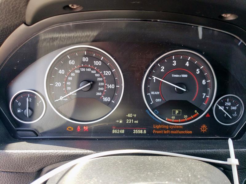 WBA8B9G55JNU97132 - 2018 BMW 330 I BLACK photo 9