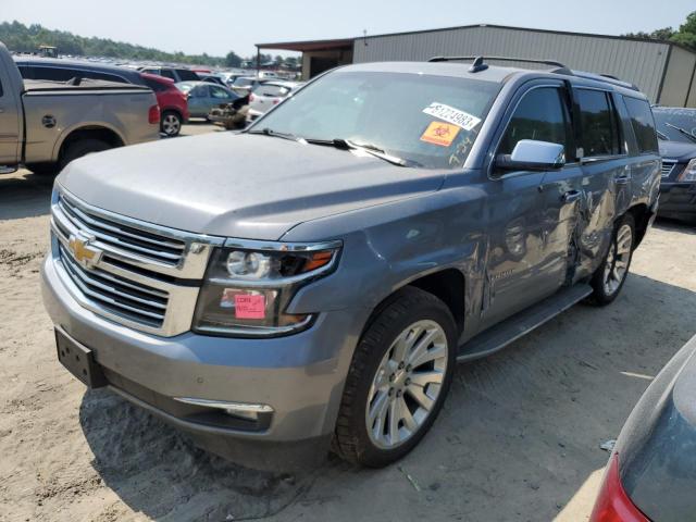 1GNSKCKC0JR191340 - 2018 CHEVROLET TAHOE K1500 PREMIER GRAY photo 1