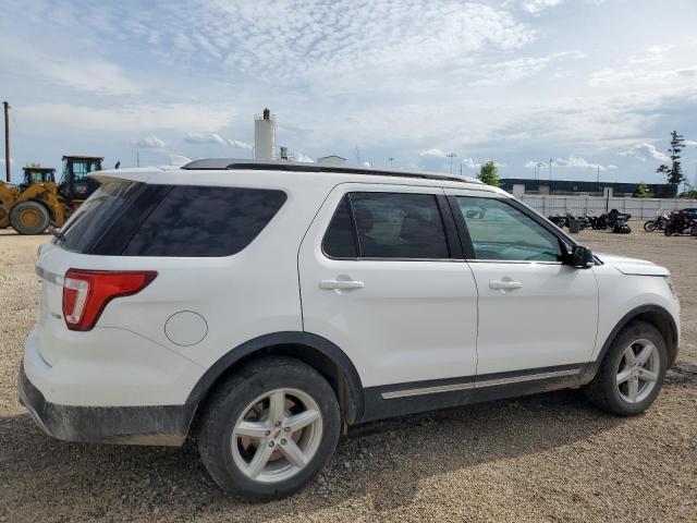 1FM5K8D84GGD00068 - 2016 FORD EXPLORER XLT WHITE photo 3