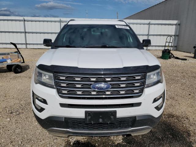 1FM5K8D84GGD00068 - 2016 FORD EXPLORER XLT WHITE photo 5