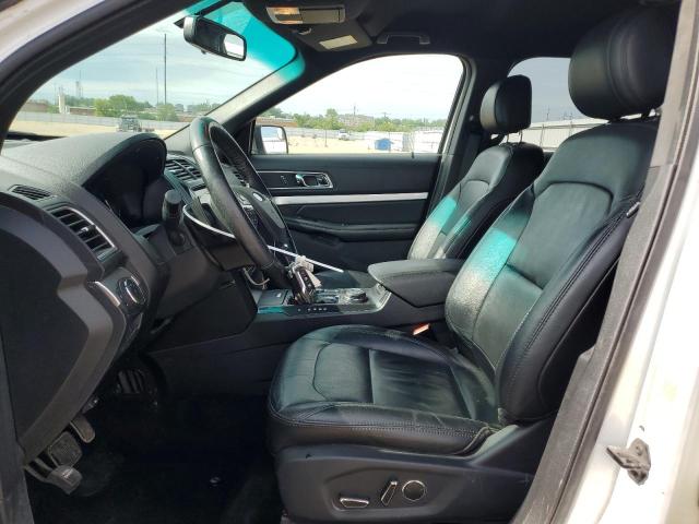 1FM5K8D84GGD00068 - 2016 FORD EXPLORER XLT WHITE photo 7