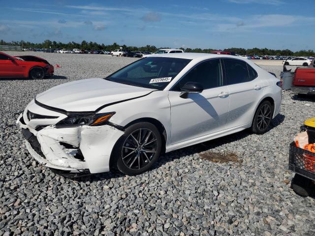 4T1G11AK9PU739495 - 2023 TOYOTA CAMRY SE NIGHT SHADE WHITE photo 1