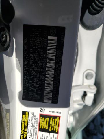 4T1G11AK9PU739495 - 2023 TOYOTA CAMRY SE NIGHT SHADE WHITE photo 12