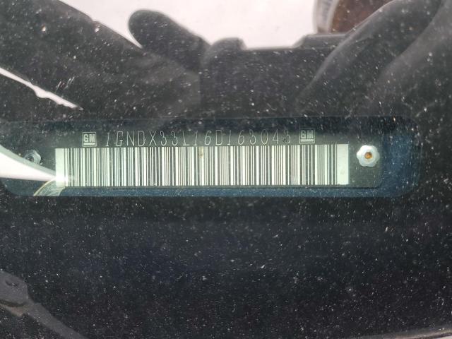 1GNDX33L16D163043 - 2006 CHEVROLET UPLANDER LT BLUE photo 13