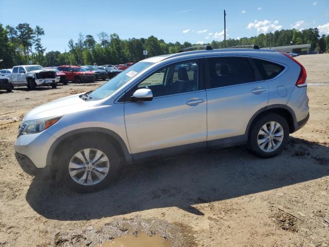 5J6RM4H70EL046612 - 2014 HONDA CR-V EXL SILVER photo 1