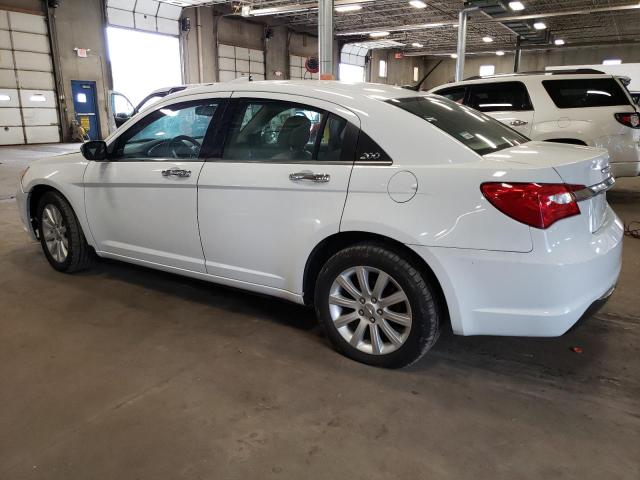 1C3CCBCG7DN754924 - 2013 CHRYSLER 200 LIMITED WHITE photo 2