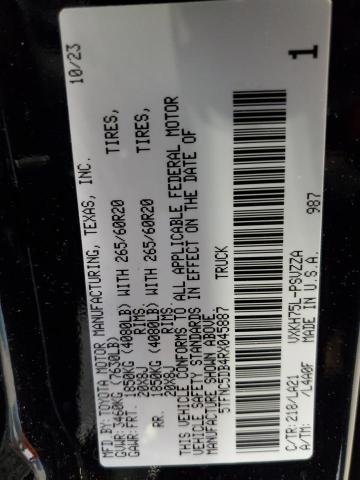 5TFNC5DB4RX045887 - 2024 TOYOTA TUNDRA CREWMAX PLATINUM Qara foto 12