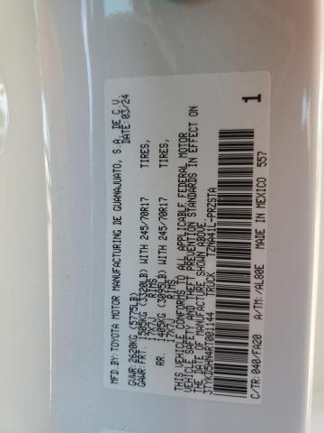 3TYKD5HN4RT001144 - 2024 TOYOTA TACOMA DOUBLE CAB WHITE photo 13