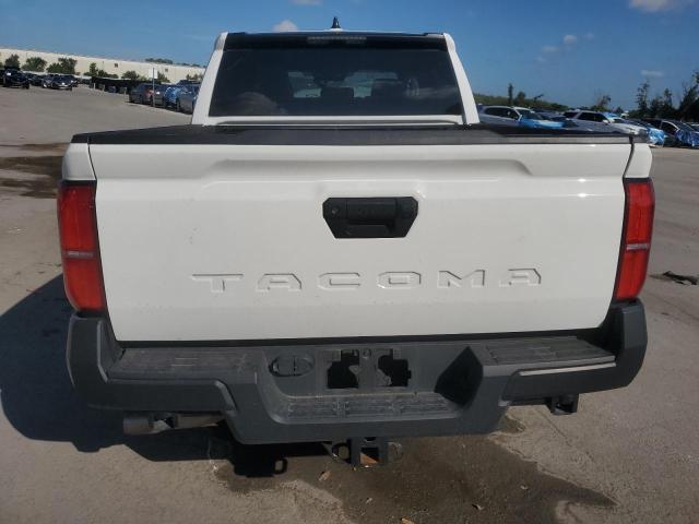 3TYKD5HN4RT001144 - 2024 TOYOTA TACOMA DOUBLE CAB WHITE photo 6