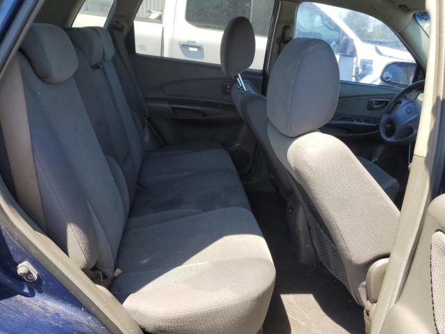 KM8JM12B76U251656 - 2006 HYUNDAI TUCSON GL BLUE photo 11