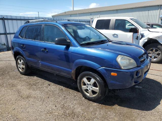KM8JM12B76U251656 - 2006 HYUNDAI TUCSON GL BLUE photo 4