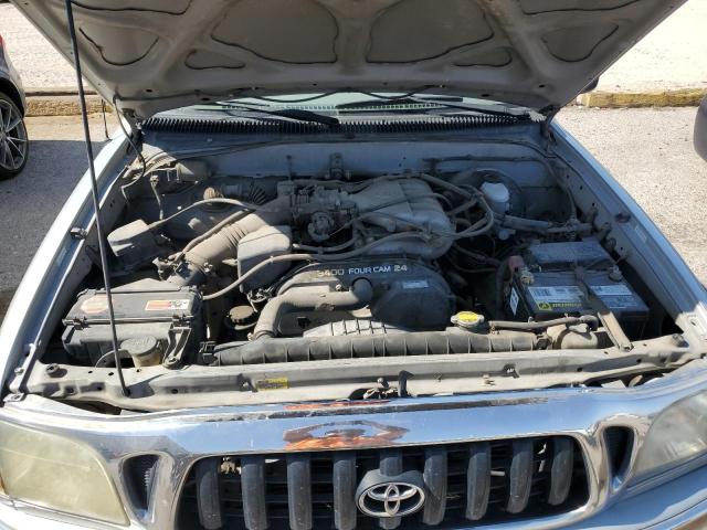 5TESN92N02Z885312 - 2002 TOYOTA TACOMA XTRACAB PRERUNNER ვერცხლისფერი ფოტო 11