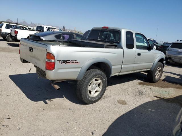 5TESN92N02Z885312 - 2002 TOYOTA TACOMA XTRACAB PRERUNNER ვერცხლისფერი ფოტო 3