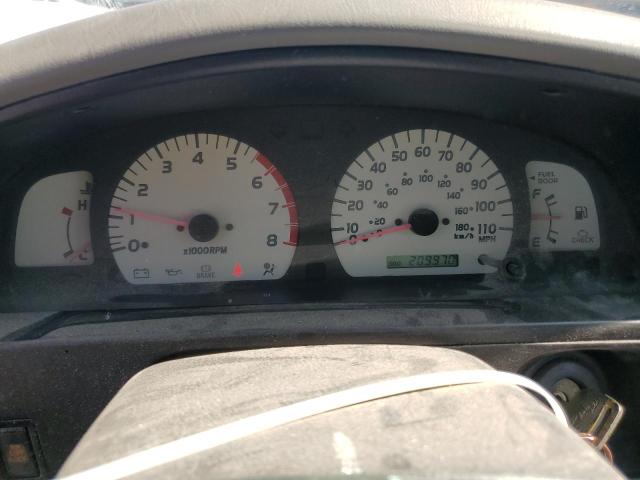 5TESN92N02Z885312 - 2002 TOYOTA TACOMA XTRACAB PRERUNNER ვერცხლისფერი ფოტო 9