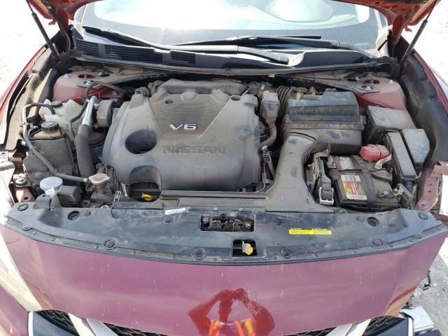 1N4AA6AP0GC402812 - 2016 NISSAN MAXIMA 3.5S BURGUNDY photo 11