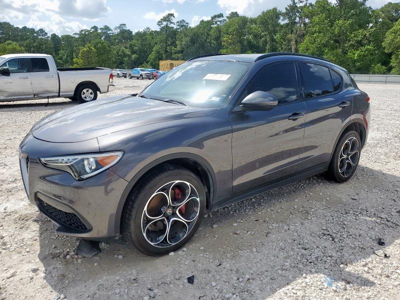 ZASPAKBN3K7C42699 - 2019 ALFA ROMEO STELVIO TI GRAY photo 1