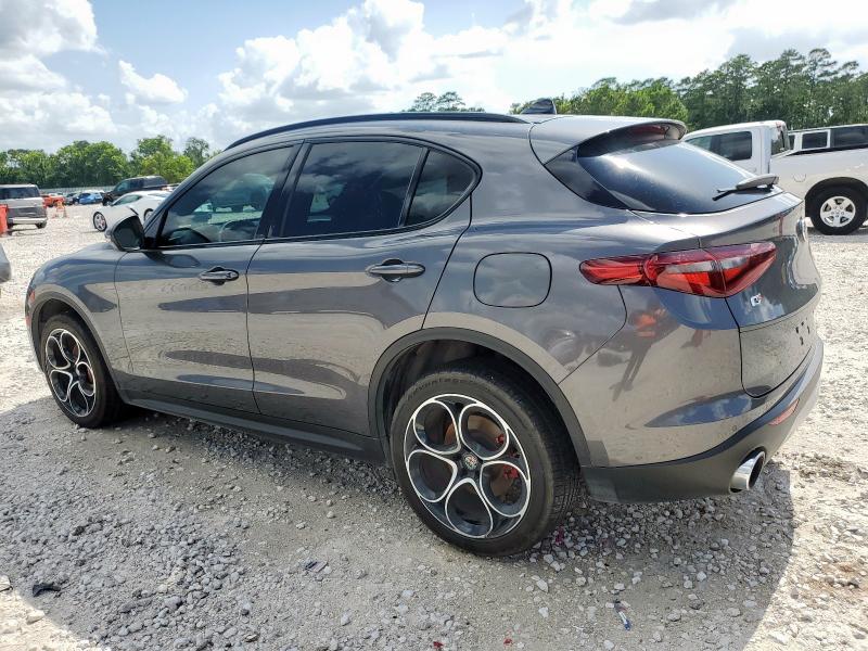 ZASPAKBN3K7C42699 - 2019 ALFA ROMEO STELVIO TI GRAY photo 2