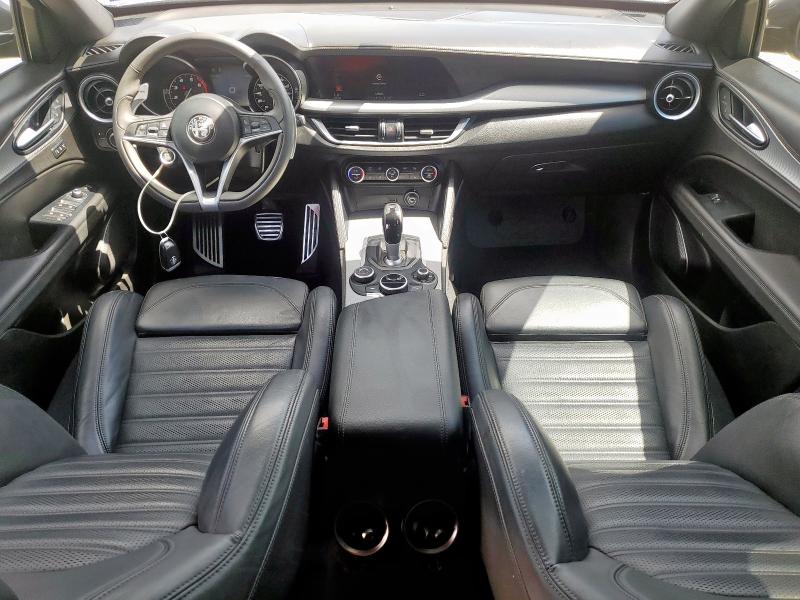 ZASPAKBN3K7C42699 - 2019 ALFA ROMEO STELVIO TI GRAY photo 8