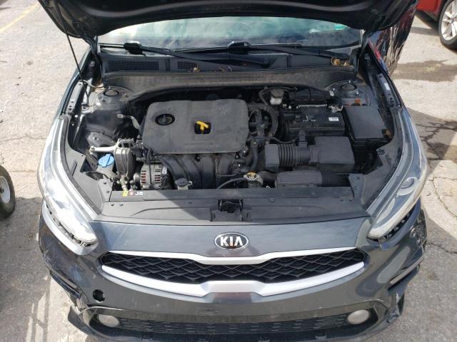 3KPF24AD4KE117748 - 2019 KIA FORTE FE GRAY photo 11