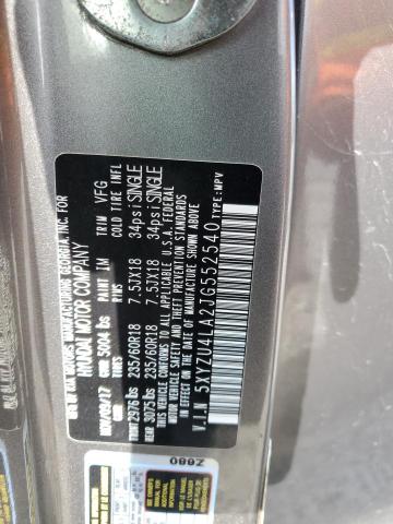 5XYZU4LA2JG552540 - 2018 HYUNDAI SANTA FE S GRAY photo 13