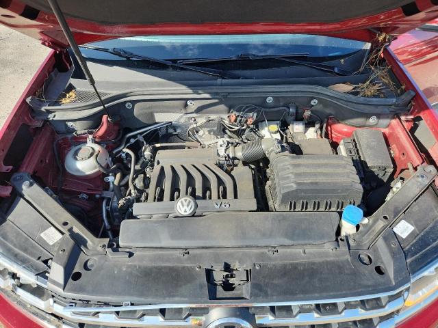 1V2ER2CA1JC545540 - 2018 VOLKSWAGEN ATLAS SEL Qırmızı foto 12