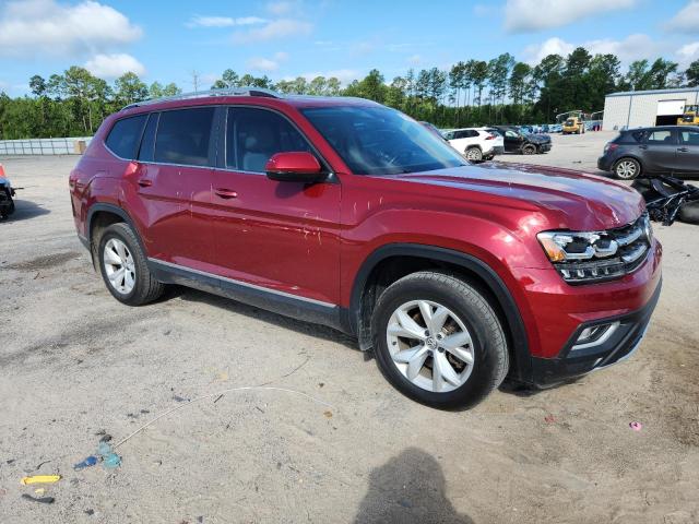 1V2ER2CA1JC545540 - 2018 VOLKSWAGEN ATLAS SEL Qırmızı foto 4