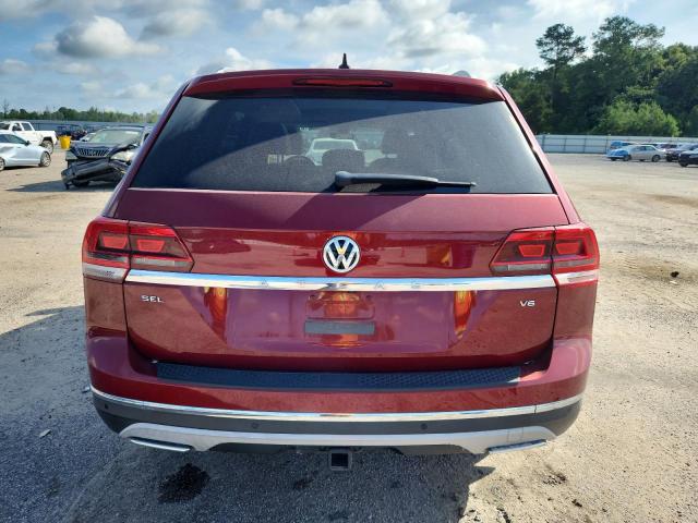 1V2ER2CA1JC545540 - 2018 VOLKSWAGEN ATLAS SEL Qırmızı foto 6